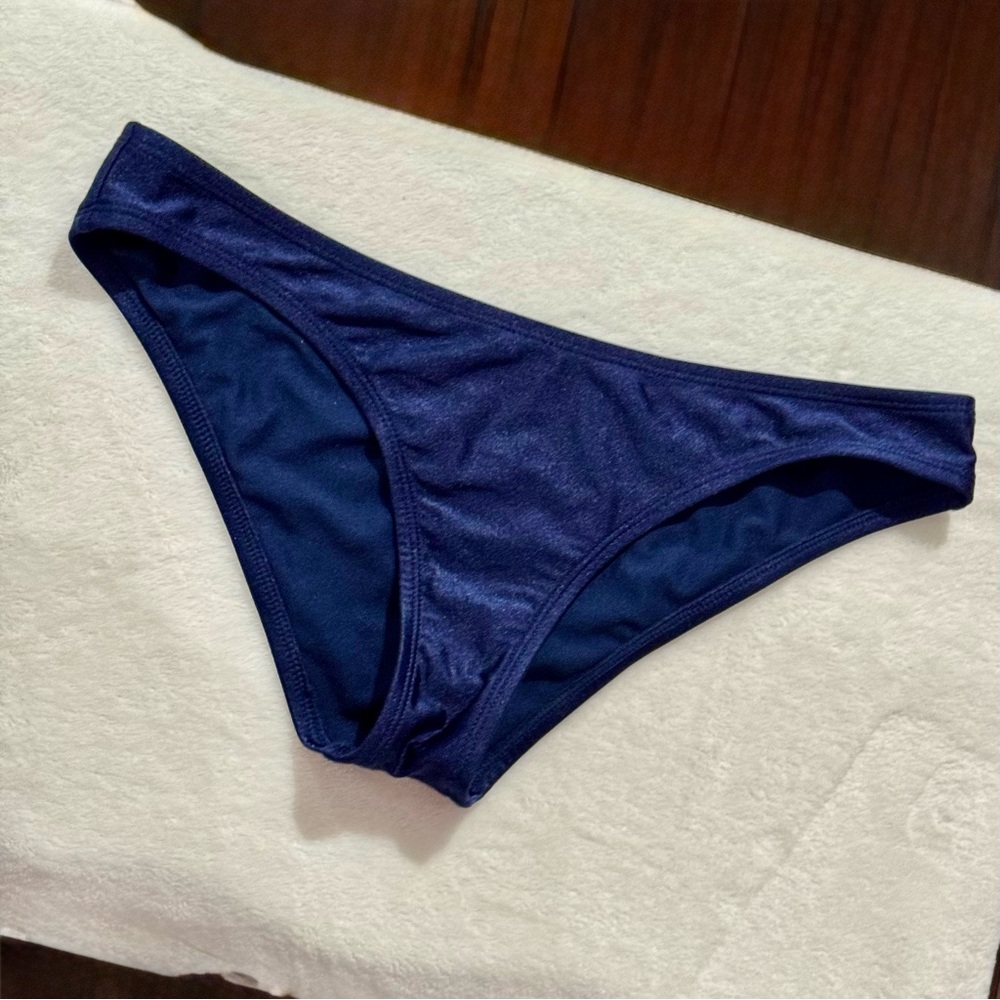 Kona Sol Deep Blue/ Tropical Bikini Set - Picture 4 of 9